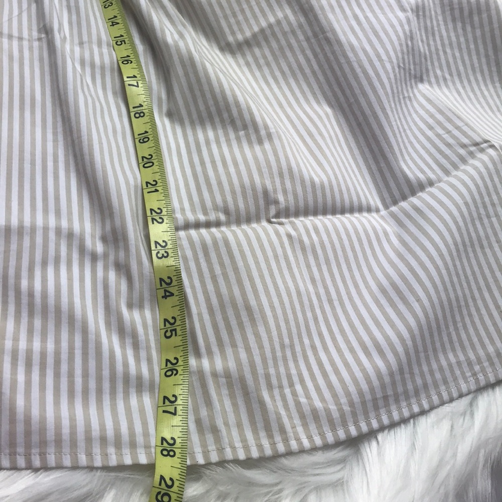 Michael Kors Striped Bell Sleeve Tunic Top - Picture 4 of 4